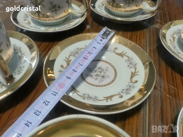 Стар български порцелан чаши за кафе , снимка 6 - Антикварни и старинни предмети - 50107824