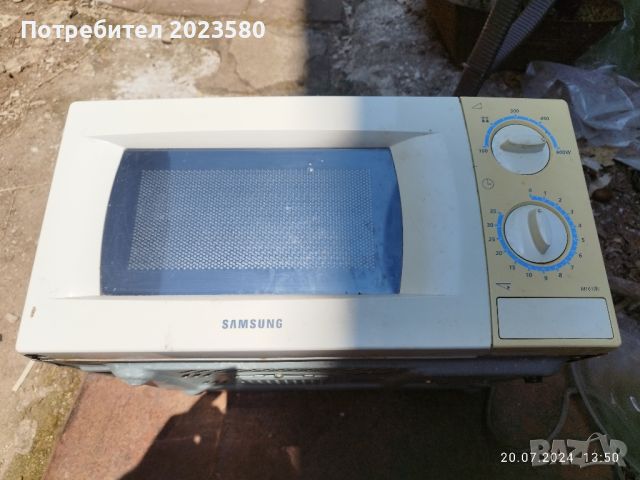 микровълнова SAMSUNG, снимка 1 - Микровълнови - 46640399