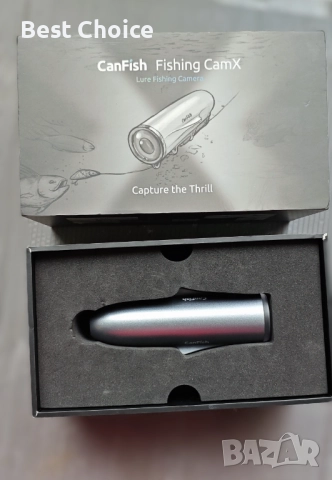 Камера за риболов CanFish Fishing CamX заснема подводни действия. , снимка 6 - Такъми - 52567560
