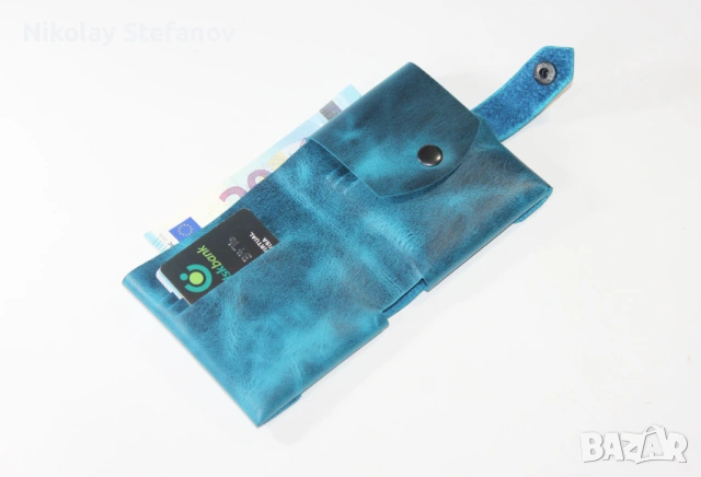 Вертикален оригами портфейл, снимка 5 - Портфейли, портмонета - 53526365