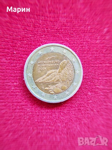 Уникална 2 Евро монета с мистериозно оцветяване – Колекционерска рядкост!, снимка 6 - Нумизматика и бонистика - 51150817