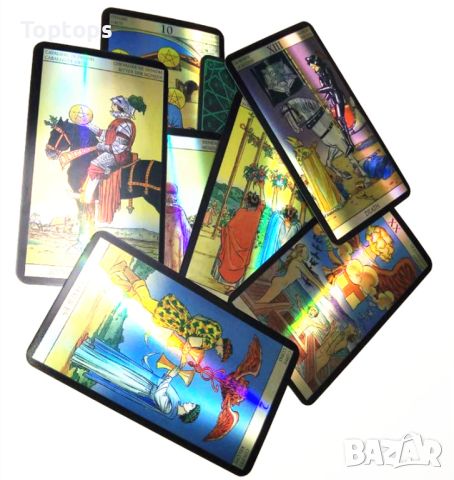 Таро: Radiant Wise Spirit & Tarot of the New Vision & RWS Tarot Deck, снимка 6 - Карти за игра - 45388467