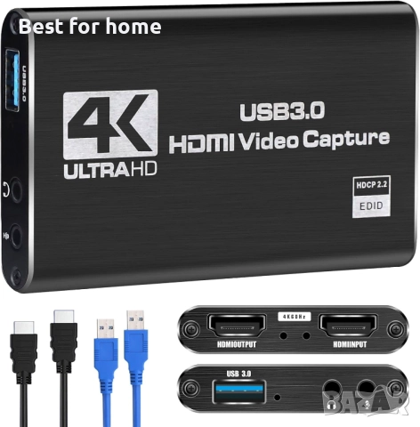 Kарта за видеозаснемане, HDMI 4K