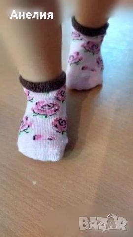 10 броя чорапки меки за момиченце до 1.5 г, снимка 7 - Бебешки чорапи - 45718593