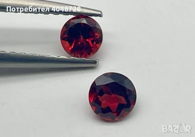 Естествен инвестиционен гранат 1.24ct., снимка 1 - Други - 48968236