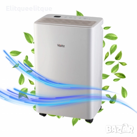 Обезвлажнител Voltz, за помещения до 45 м², LED дисплей, Таймер, Йонизатор, снимка 3 - Друга електроника - 52173679