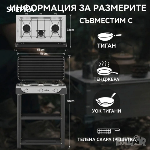 Газов котлон нов с гаранция, снимка 6 - Котлони - 54160279