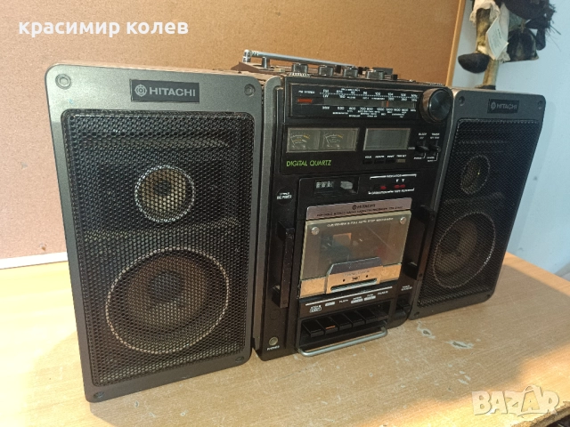 радиокасетофон "HITACHI TRK-9150 E", снимка 4 - Радиокасетофони, транзистори - 51993461