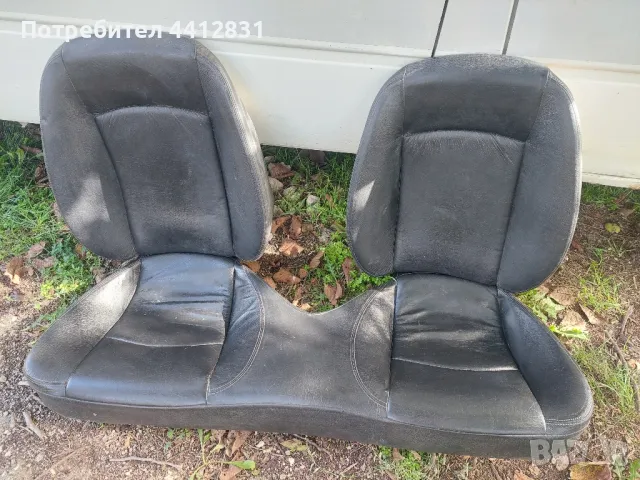 задни  кожени седалки пежо 206 cc 