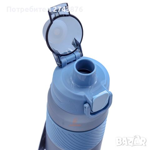Спортна бутилка за вода- 900мл.,Заключващ механизъм, снимка 2 - Термоси - 45113887