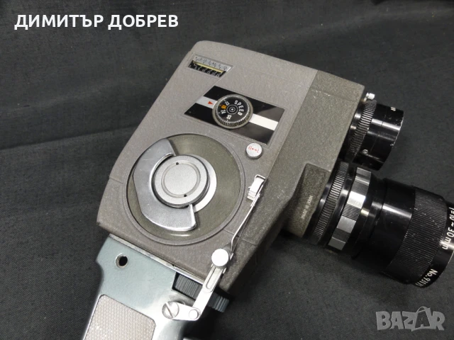 СТАРА РЕТРО 8мм МЕХАНИЧНА ФИЛМОВА КАМЕРА CROWN 8 ZOOM JAPAN, снимка 8 - Антикварни и старинни предмети - 50941423