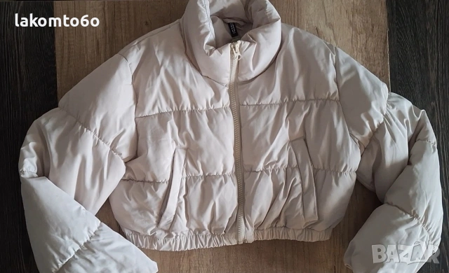 Късо яке H&M, ново с етикет. Размер L