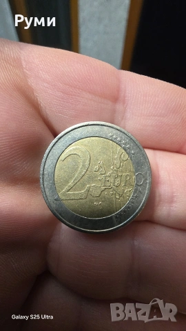 Възпоменателна емисия от 2 евро от Гърция, издадена през 2004 г. по повод Летните олимпийски игри , снимка 2 - Нумизматика и бонистика - 53532111