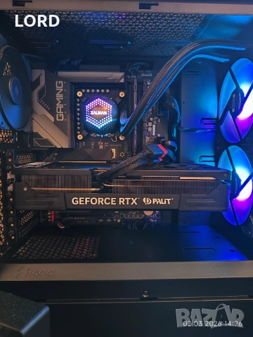 Брутален i9 13900KF, RTX 4080 16GB, RAM 64GB DDR5 6000, SSD 5TB, PSU 1200W - Гаранция!