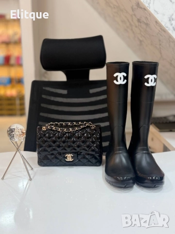 ботуши chanel , снимка 4 - Дамски ботуши - 52509100