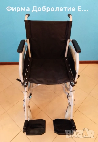 Рингова инвалидна количка Mobilux MSW-4000 с 1 г. гаранция и право на връщане, снимка 2 - Инвалидни колички - 53958178