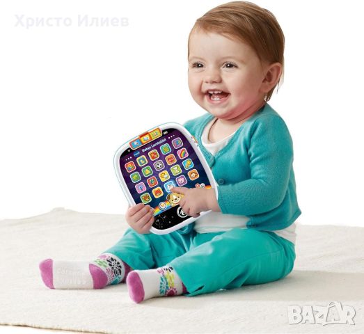 Нов бебешки таблет Vtech със звуци и музика , снимка 5 - Образователни игри - 46817990