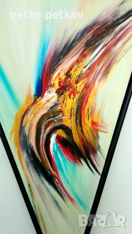 Абстрактни картини: Trekanten, снимка 5 - Картини - 52502330