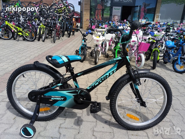 SPRINT Велосипед 20" CASPER черен, снимка 2 - Велосипеди - 53773155