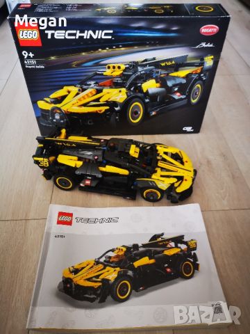 Lego Technic болид Bugatti, снимка 1 - Конструктори - 45249296