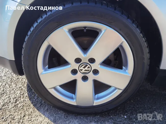 VW Borbet 17х7.5J ET47 5x112 57.1, снимка 6 - Гуми и джанти - 48372731