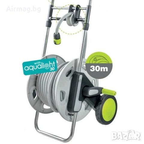 Комплект макара с маркуч GF Concept Aqualight 30 м, снимка 3 - Напояване - 45858287
