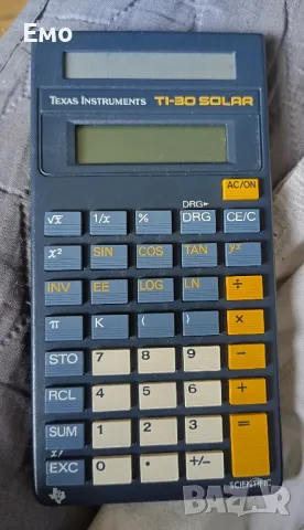 Научен калкулатор Texas Instruments TI-30 Solar, снимка 2 - Друга електроника - 47241056