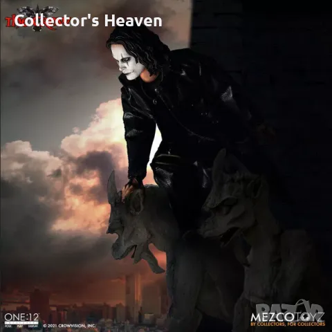 One:12 Collective The Crow Eric Draven Figure - MEZCO TOYZ Гарванът екшън фигурка фигура играчка , снимка 9 - Колекции - 48435406