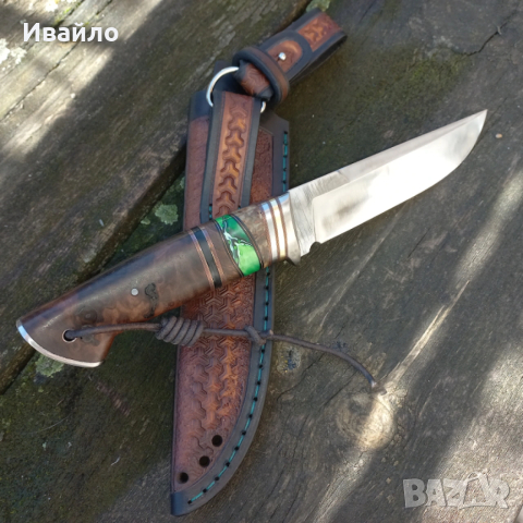 Нож ръчна изработка, снимка 7 - Ножове - 53618302