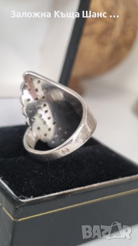 Сребърен пръстен 7,53 грама , снимка 7 - Пръстени - 46397997