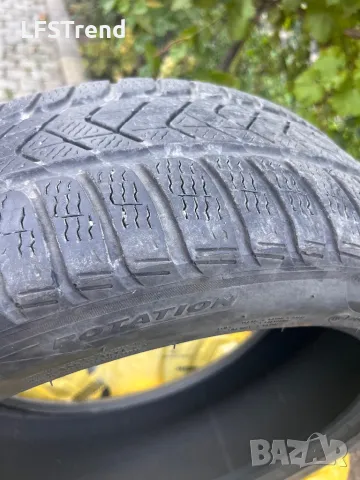 4 броя зимни гуми Pirelli Run Flat 245/45/19 , снимка 6 - Гуми и джанти - 46889331