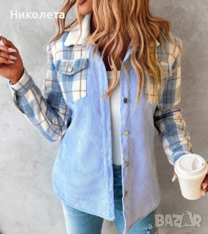 Дамско яке с копчета, снимка 7 - Якета - 51856994