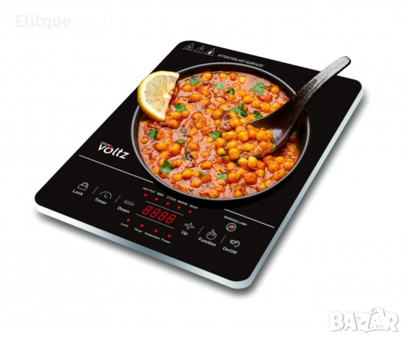 Инфрачервен котлон Oliver Voltz, 2000W, 280 x 360mm., 8 нива на температурата, LED екран, Черен, снимка 3 - Друга електроника - 52852403