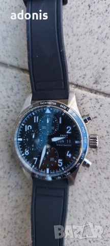 IWC Shaufhaussen Pilot's Watch Chronograph 41 AMG automatic mechanical watch Eta Valjoux 7750 movt, снимка 3 - Други - 53079361