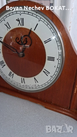 КАМИНЕН РЕТРО ЧАСОВНИК-МАЯК", снимка 2 - Антикварни и старинни предмети - 51578147