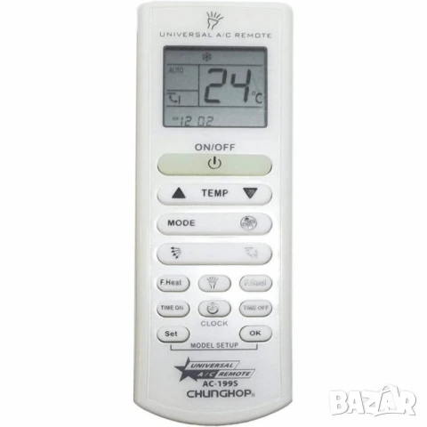Универсално дистанционно управление за климатик CHUNGHOP AC-199S