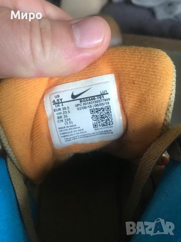 Детски маратонки 36-37 nike, снимка 3 - Детски маратонки - 45901728