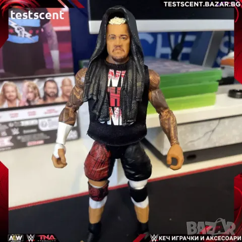 Екшън фигура WWE Solo Sikoa Bloodline Соло Сикоа Elite Mattel играчка figure, снимка 1 - Фигурки - 49511475