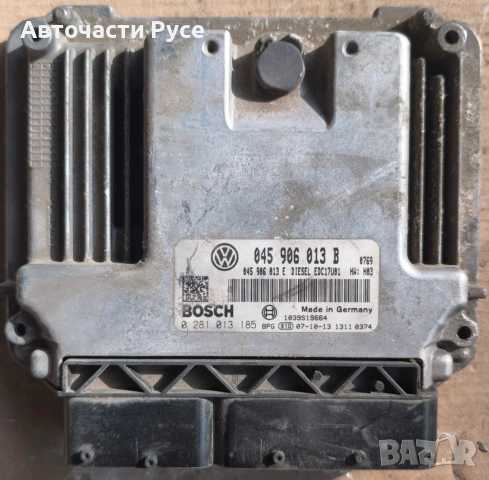 Компютър двигателя Skoda Fabia 2 , 1.4TDI , ECU , Bosh , 045 906 013 B , 0 281 013 185 , снимка 2 - Части - 53813222