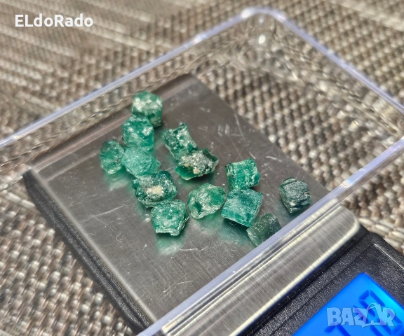 изумруд и рубин в суров вид, снимка 2 - Други - 53644857