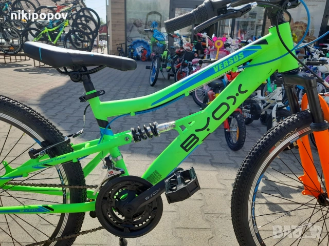 BYOX Велосипед 24" VERSUS зелен, снимка 3 - Велосипеди - 53848912