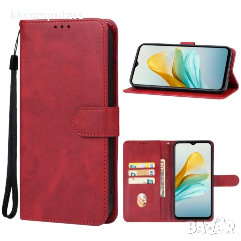 ZTE Blade A53+ Wallet Калъф и Протектор, снимка 3 - Калъфи, кейсове - 53042133