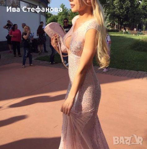  дизайнерска официална рокля desinger Stoyan Radichev Стоян Радичев абитуриентска бална рокля , снимка 3 - Рокли - 45250516