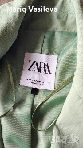 Късо сако Zara, снимка 2 - Сака - 53354887