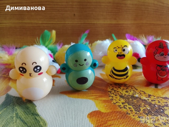 Играчки за котка 5 мишки + 5 клатушки, снимка 5 - За котки - 53535600