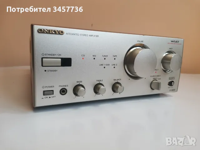 Стерео усилвател ONKYO A-905X, снимка 2 - Ресийвъри, усилватели, смесителни пултове - 47966922