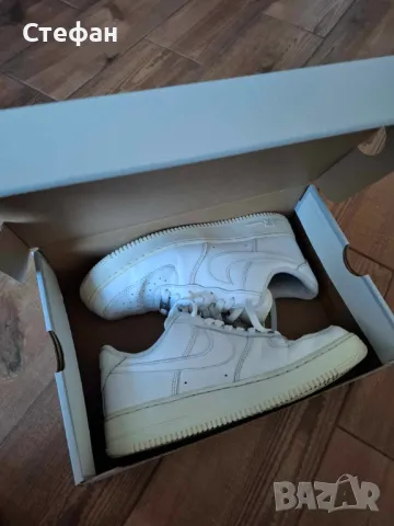 Мъжки кецове Nike Air Force 1 '07 White, снимка 6 - Кецове - 48115258