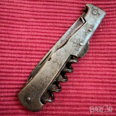 Старо войнишко ножче от втората световна война,Lupus Solingen. , снимка 13 - Ножове - 53374076