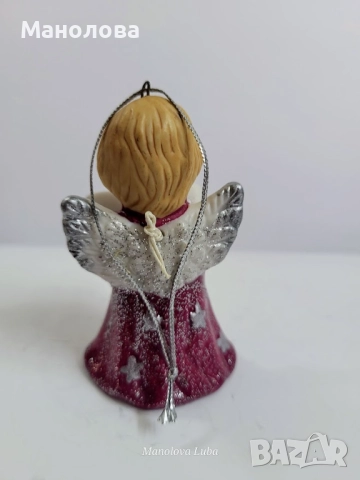Коледно ангелче, звънче., снимка 4 - Други ценни предмети - 52396535