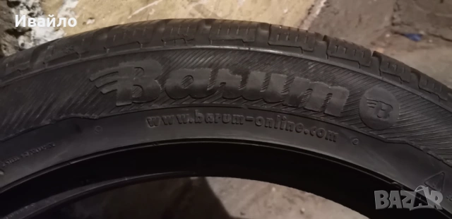 Продавам 2 броя зимни гуми 205.50.17 на 1 сезон дот 2021 Barum , снимка 4 - Гуми и джанти - 54079411